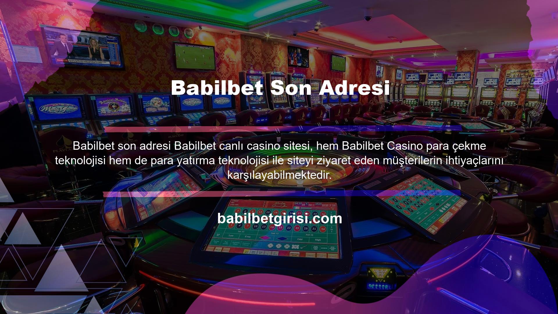 Babilbet Nasıl Para YatırılırCanlı casino kullanıcıları için en popüler sitelerden biri olan Babilbet Casino, kayıt işlemi sırasında çeşitli para yatırma seçenekleri sunar