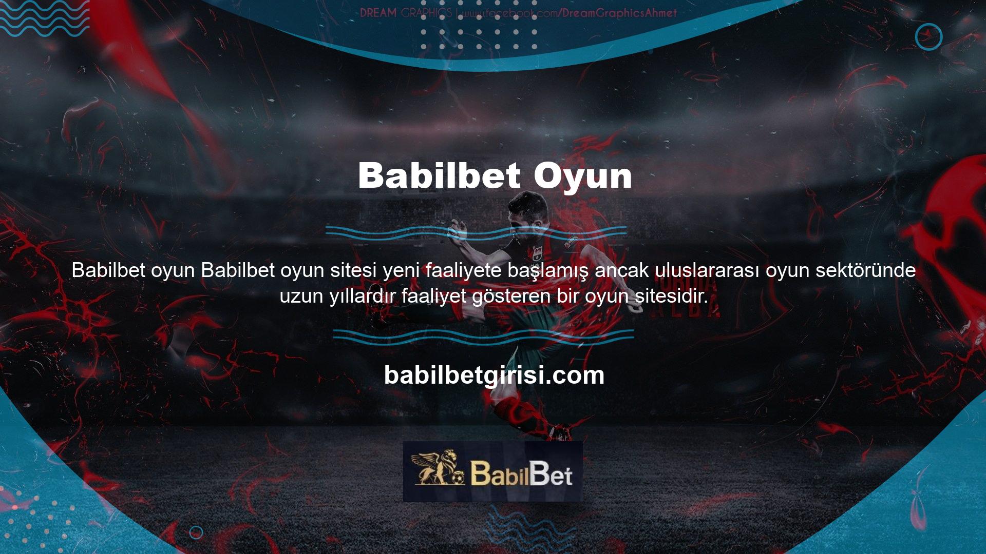 Ünlü oyun sitesi Babilbet, üyelerine güvenilirliği kanıtlanmış casino sitelerinde hem ülkemizde hem de dünyada casino oynama fırsatı sunmaktadır